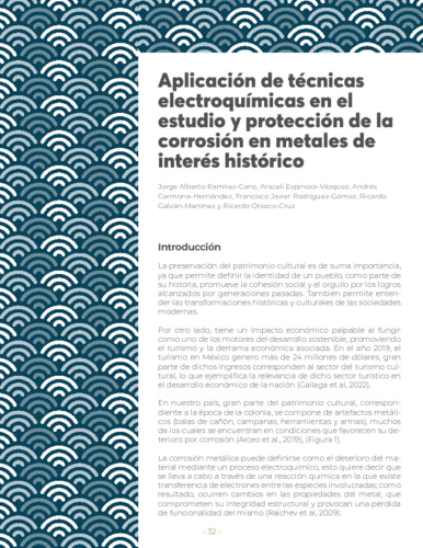 Aplicación de técnicas electroquímicas en el estudio y protección de la corrosión en metales de interés histórico