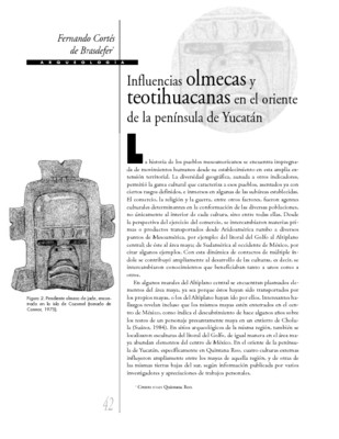 Influencias olmecas y teotihuacanas en el oriente de la península de Yucatán