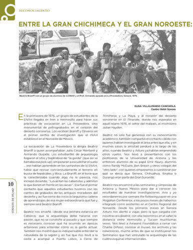 Entre la gran chichimeca y el gran noroeste: la presencia de Braniff