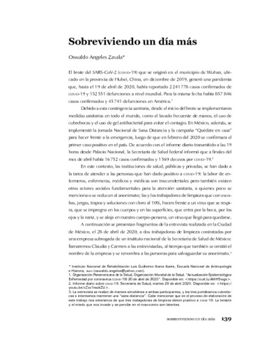 Sobreviviendo un día más