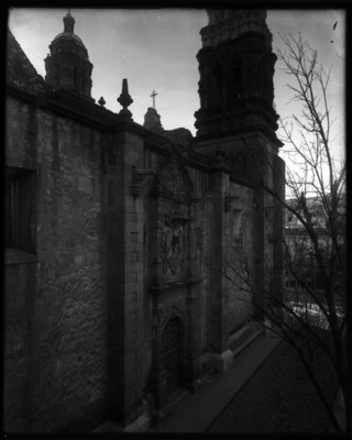 Catedral de Zacatecas, lado norte de la fachada