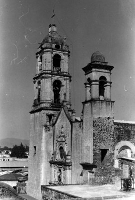 Catedral de Texcoco, exterior, vista general
