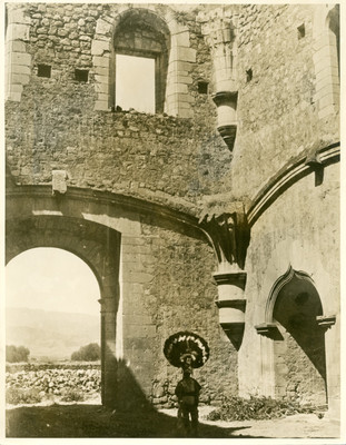 Ruinas del ex-convento dominico, detalle interior