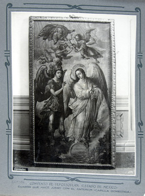 Virgen del Apocalipsis, pintura, Capilla Doméstica