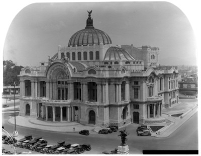 Palacio de Bellas Artes, vista del conjunto