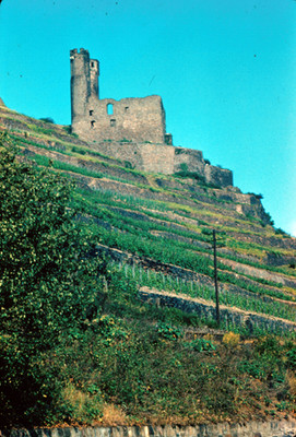 Vista lateral de la fortaleza