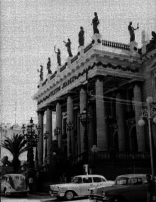 Teatro Juárez, vista parcial