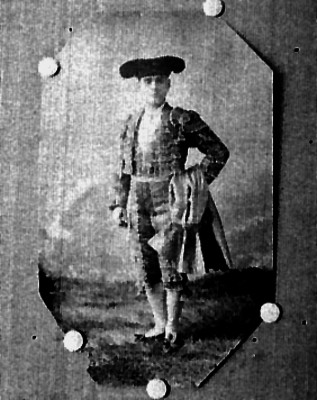 Vargas, torero, retrato