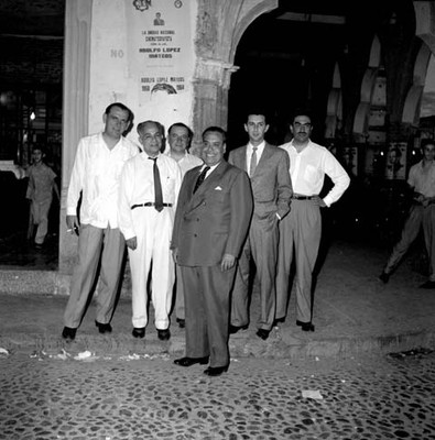 Adolfo López Mateos con el Consejo de Planeación Económico-Social, durante una asamblea