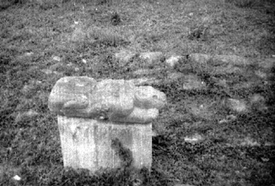 Escultura de Tezcaltipoca, vista