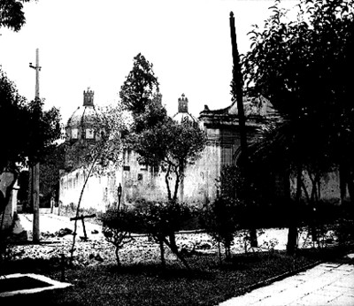 Convento, exterior, vista de conjunto