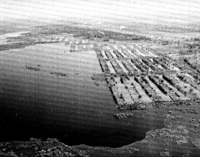 Tierras de cultivo a la rivera del río