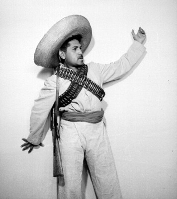 Bailarin vestido de charro, retrato
