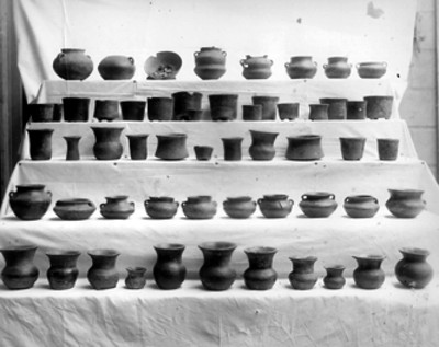 Variedad de vasijas teotihuacanas, lote