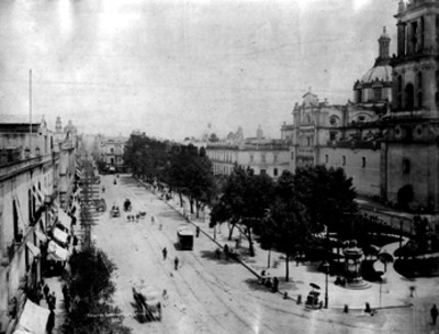 Calle del Empedradillo", ciudad de "México