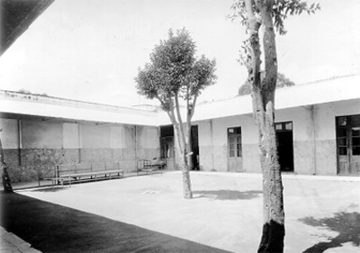 Manicomio antigüo, detalle