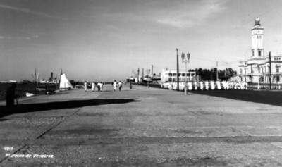 "Malecón de Veracruz", vista parcial