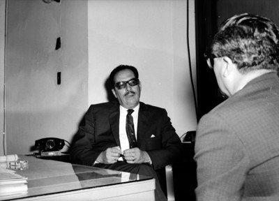 Ramos, ayudante de Adolfo López Mateos en su oficina