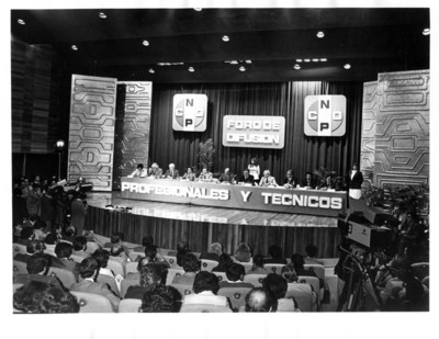 "Foro de difusión de profesionales y técnicos de la CNOP", vista general de auditorio