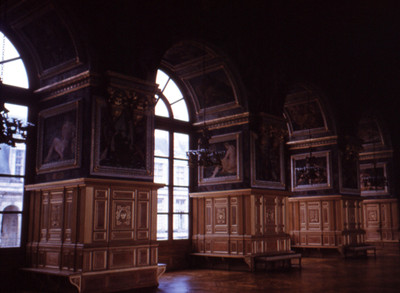 Salon de baile del Palacio de Fontainebleau