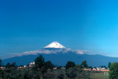 Popocatepetl, panorama