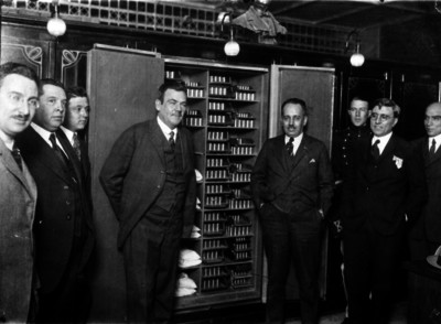 Plutarco Elías Calles donde se guardan los centenarios ahorrados por el gobierno para la fundación del Banco de México