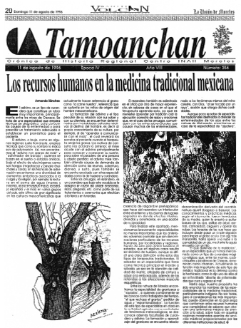 Tamoanchan. 1996-08-11 (1996)