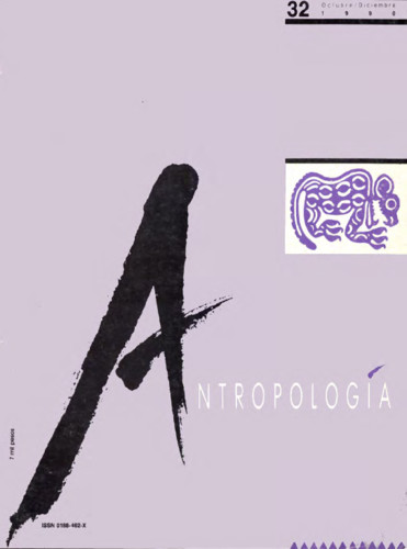Antropología Núm. 33 (1991) Misceláneo