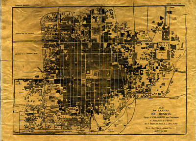 Plan de la Ville de Mexique