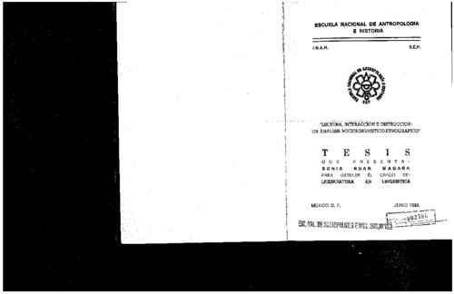 Lectura, interacción e instrucción