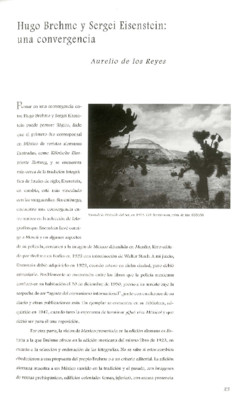 Hugo Brehme y Sergei Eisenstein: una convergencia