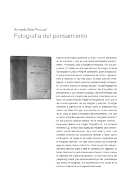Fotografía del pensamiento