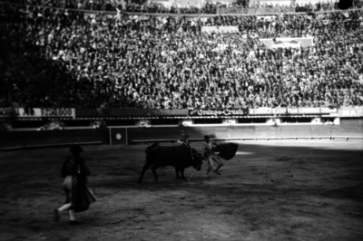 Alberto Balderas en un desplante