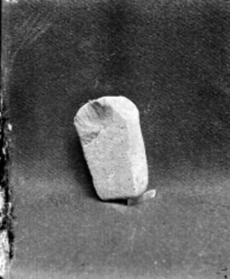 Percutor prehispánico, detalle
