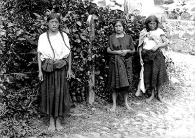 Mujeres chamulas, retrato