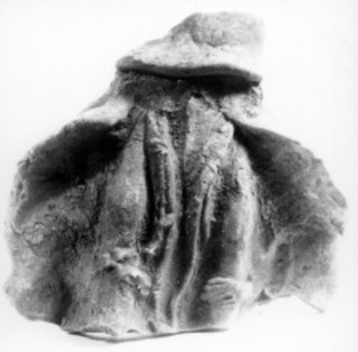 Pieza Antropomorfa, detalle