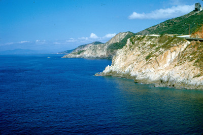 Acapulco, vista panorámica de la Bahia