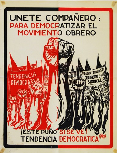Movimiento Obrero, Tendencia Democratica | Mediateca INAH