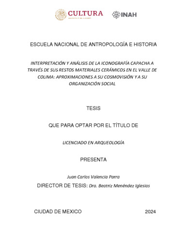 Interpretación y análisis de la iconografía Capacha a través de sus restos materiales cerámicos en el Valle de Colima