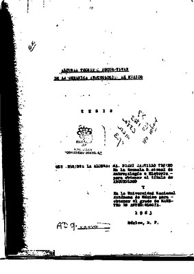 Algunas técnicas decorativas de la cerámica arqueológica de México