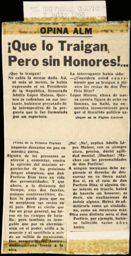 Transcripciones de las memorias del general Lázaro Cárdenas: 1961-1965
