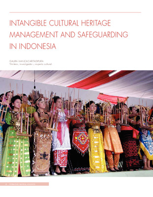 Intangible cultural heritage management and safeguarding in Indonesia