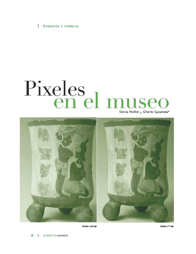 Pixeles en el museo