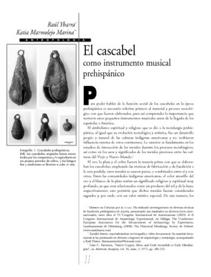 El cascabel como instrumento musical prehispánico