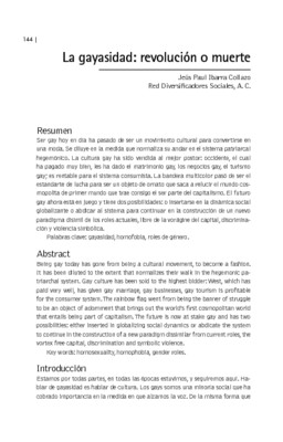 La gayasidad: revolución o muerte