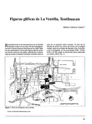 Figuras glíficas de La Ventilla, Teotihuacan