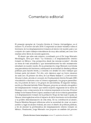 Comentario editorial