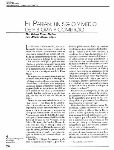 El Parián: un siglo y medio de historia y comercio