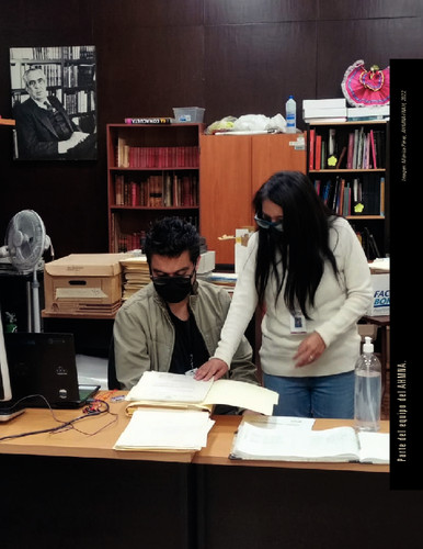 El Archivo Histórico del Museo Nacional de Antropología. Espacio de encuentros fraternales, laborales y disciplinares