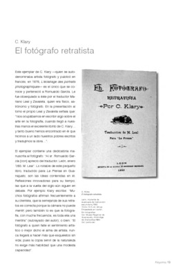 El fotógrafo retratista